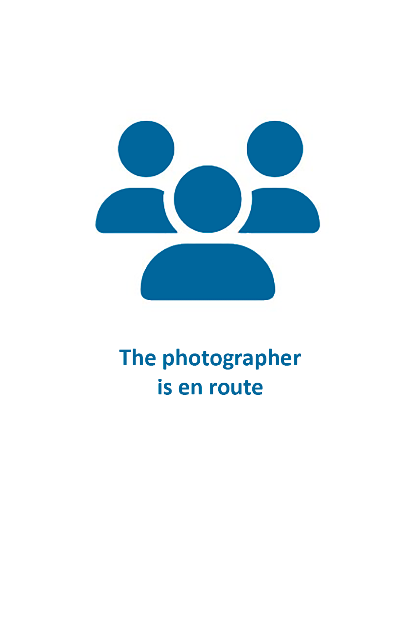 fotografen er på vej